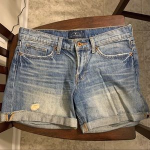 Lucky Brand Cuffed Jean Shorts